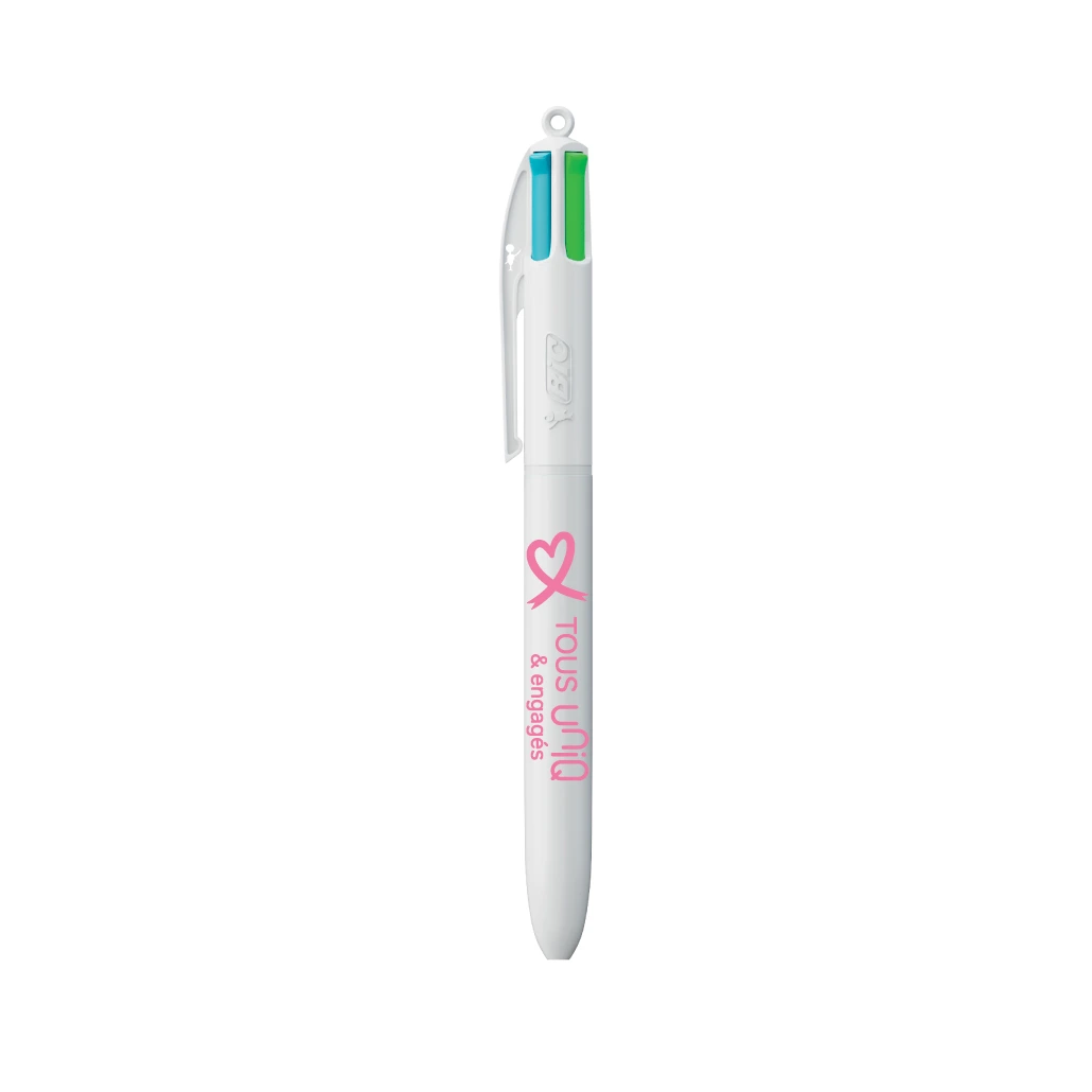 STYLO BIC® 4 couleurs - Collection Octobre Rose 2026 UNIQ