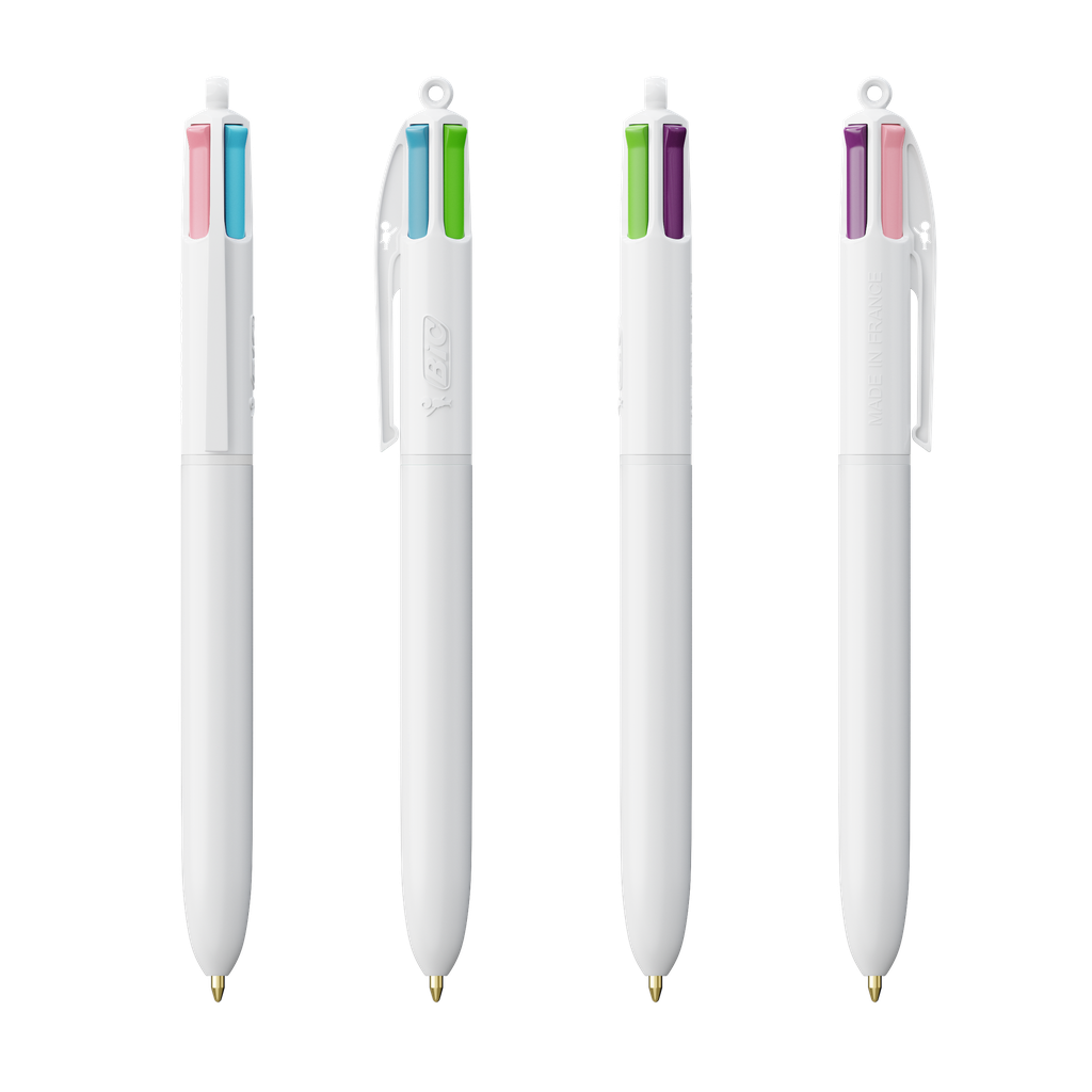 STYLO BIC® 4 couleurs - Collection Octobre Rose 2026 UNIQ